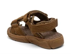 Bisgaard sandal Louis khaki- brun lignende sporty og meget let sandal